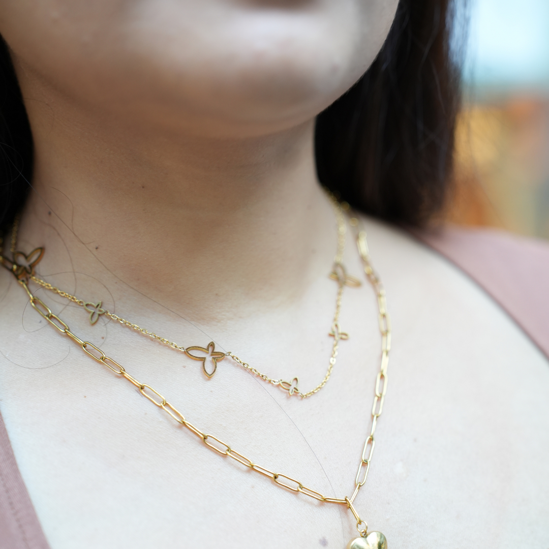 Gold Trinkets Necklace