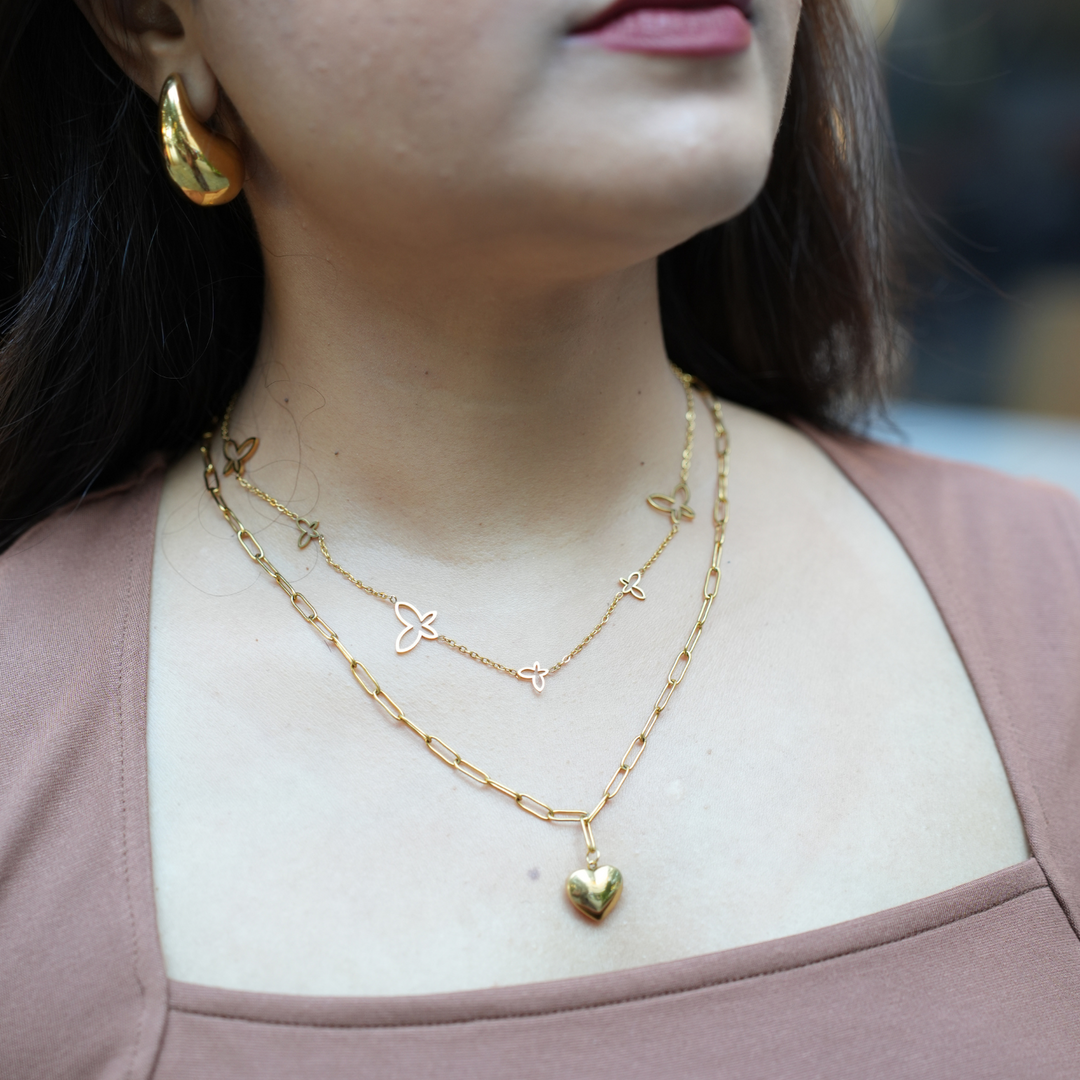 Gold Trinkets Necklace