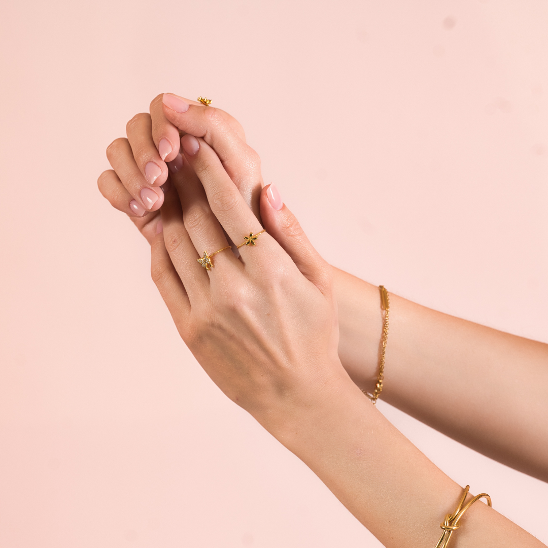 Blossom Trio Rings