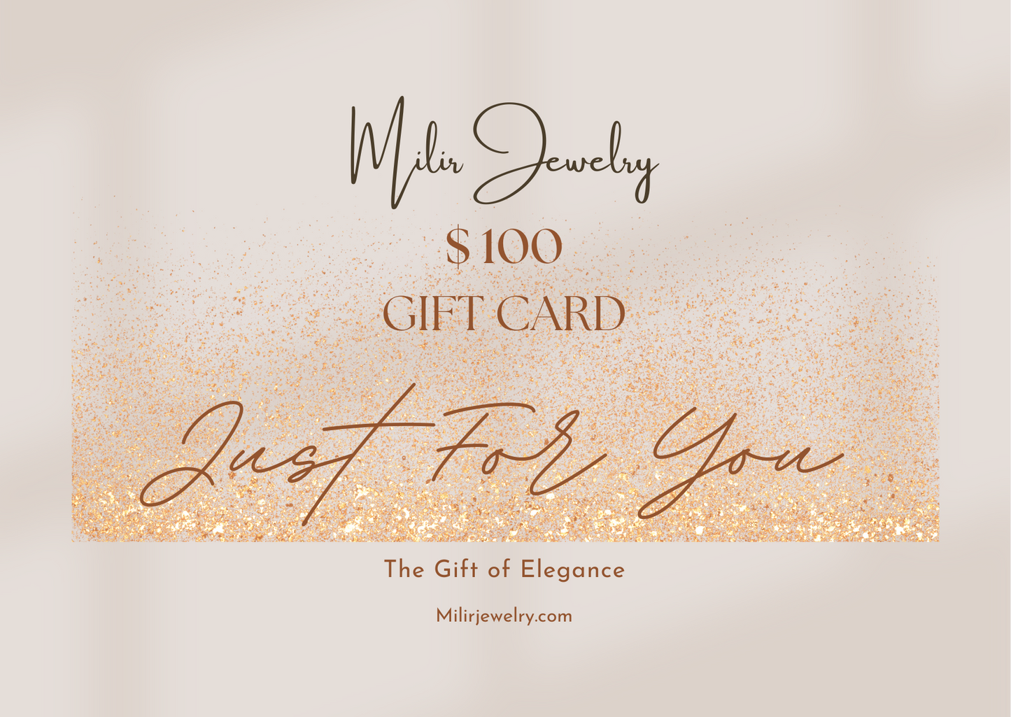 Milir Gift Card