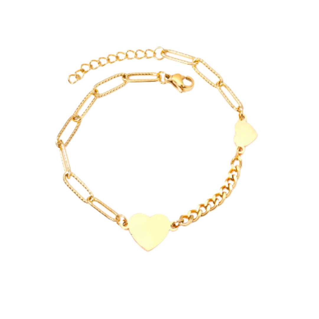 Duet Chain Bracelet