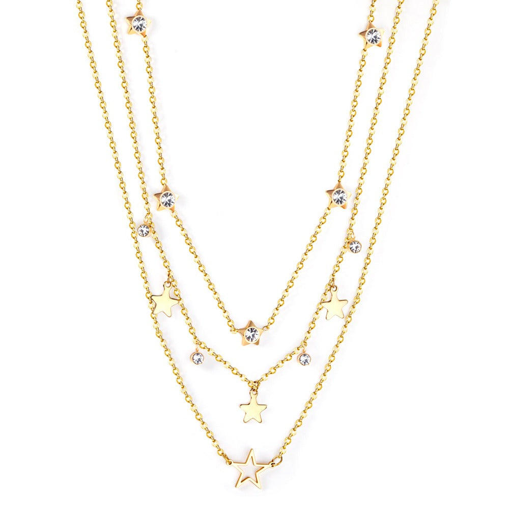 Starstruck 3-Tiered Necklace